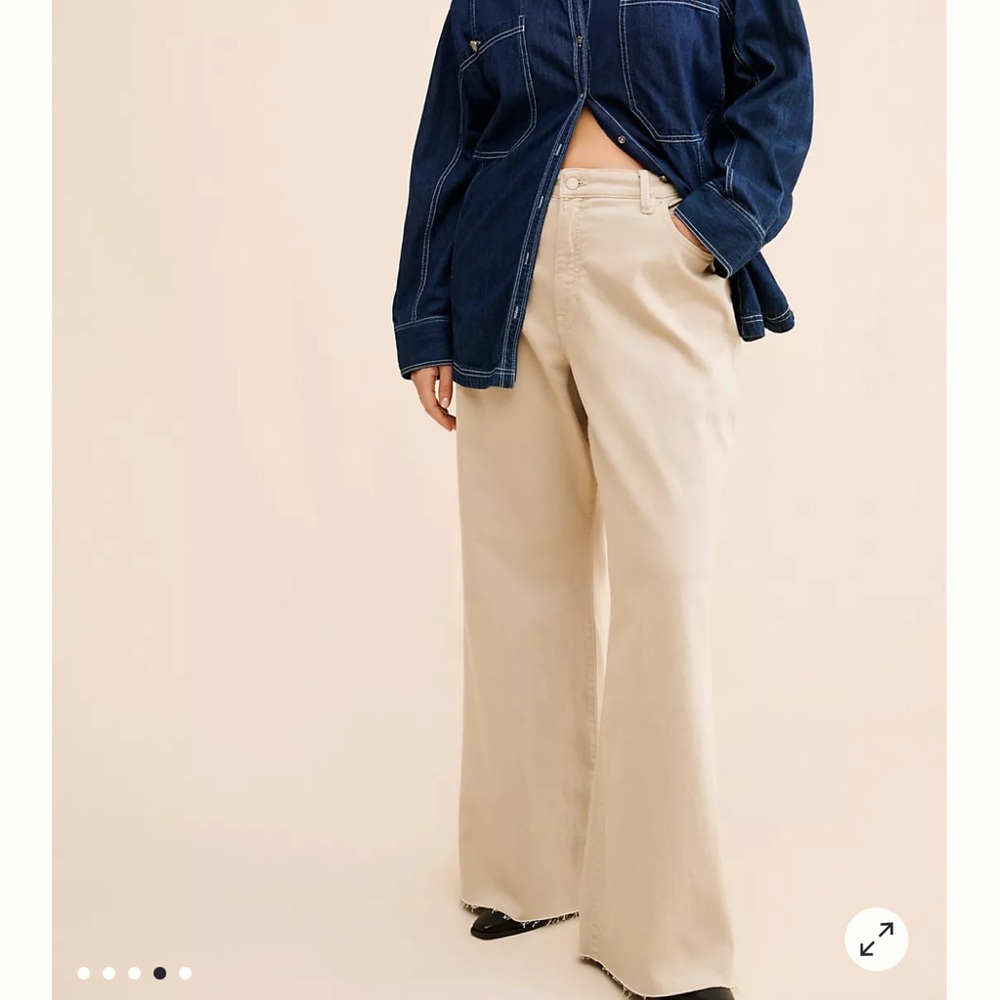 Good American Relaxed  Wide-Leg Jeans